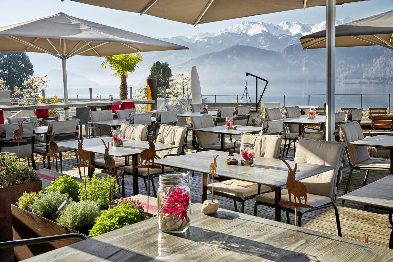 Alpenblick Weggis - Panorama & Alpen Chic Hotel Exterior photo