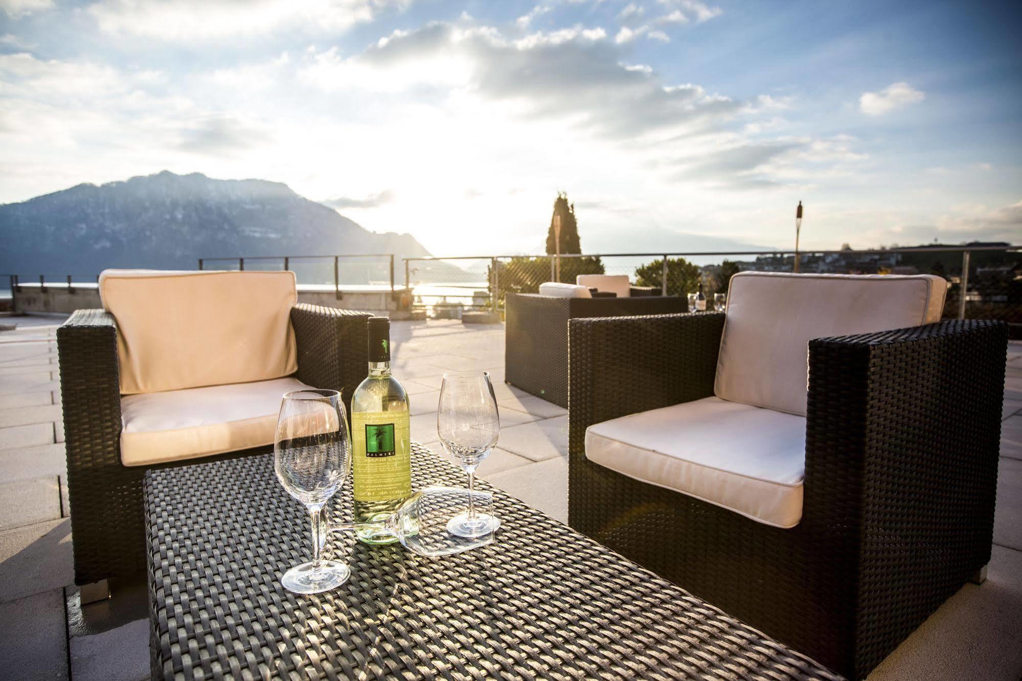Alpenblick Weggis - Panorama & Alpen Chic Hotel Exterior photo
