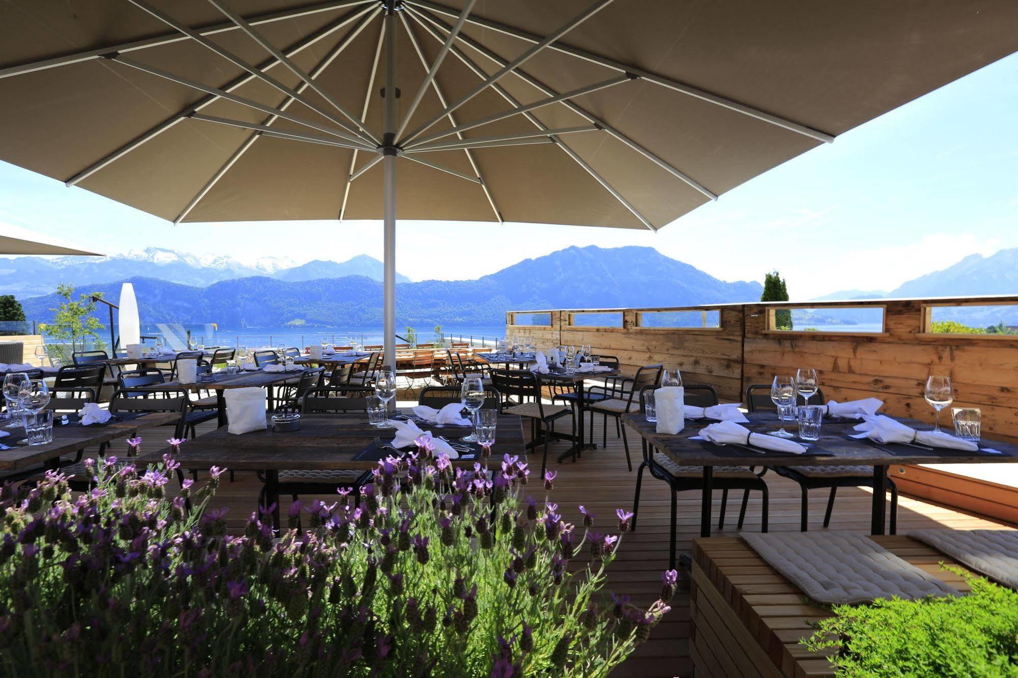 Alpenblick Weggis - Panorama & Alpen Chic Hotel Exterior photo