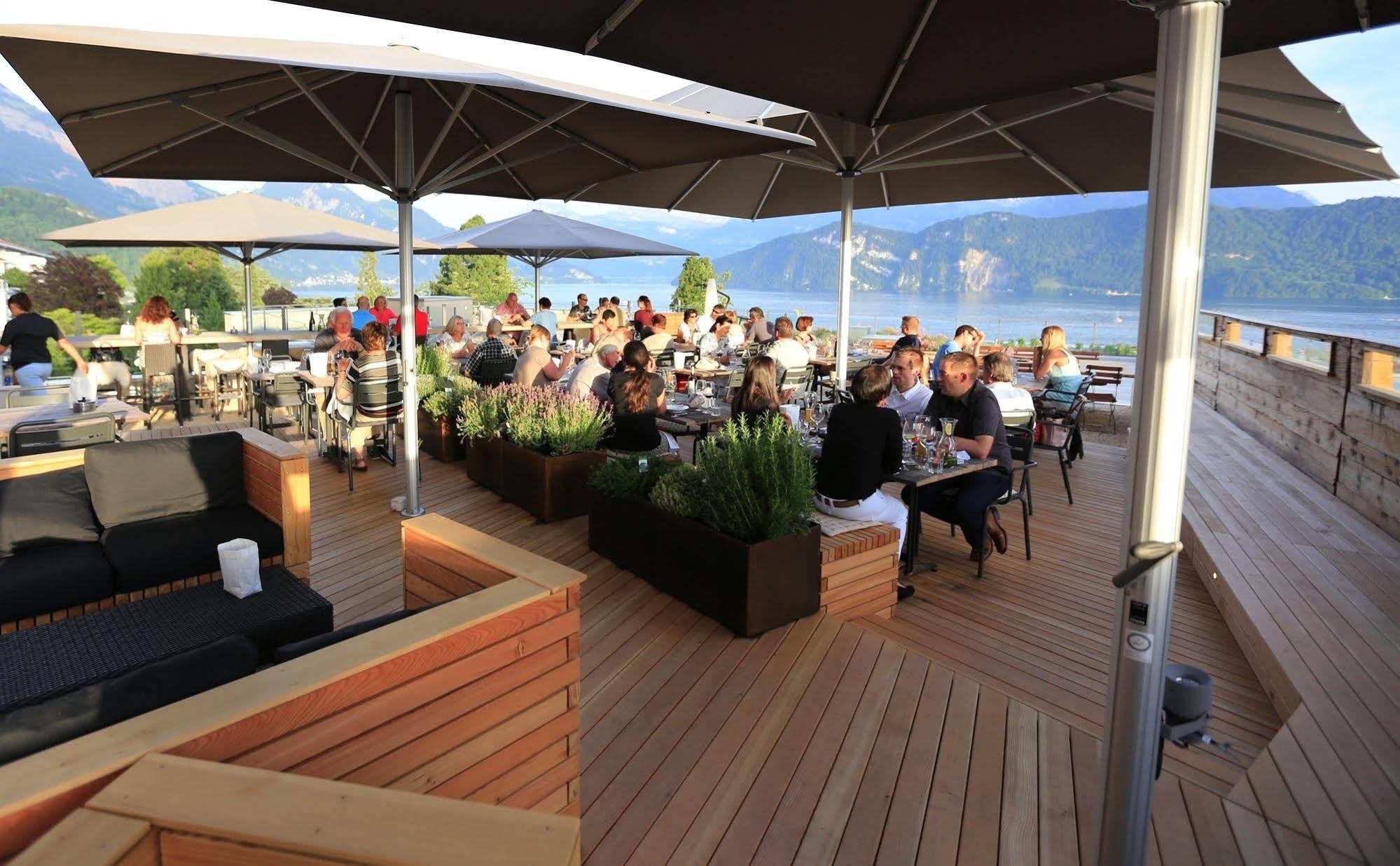 Alpenblick Weggis - Panorama & Alpen Chic Hotel Exterior photo